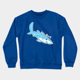 blue shark Crewneck Sweatshirt